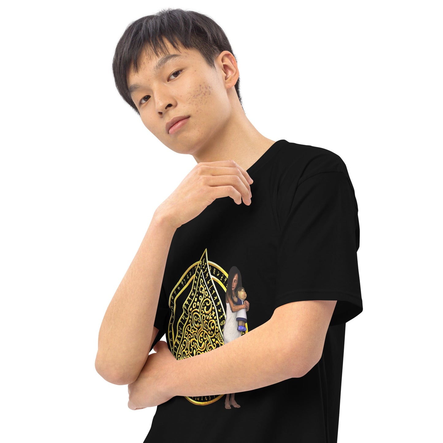 Men’s Premium Heavyweight Tee | The Last Rite | Bethany - Spectral Ink Shop - Shirts & Tops -4418533_12756