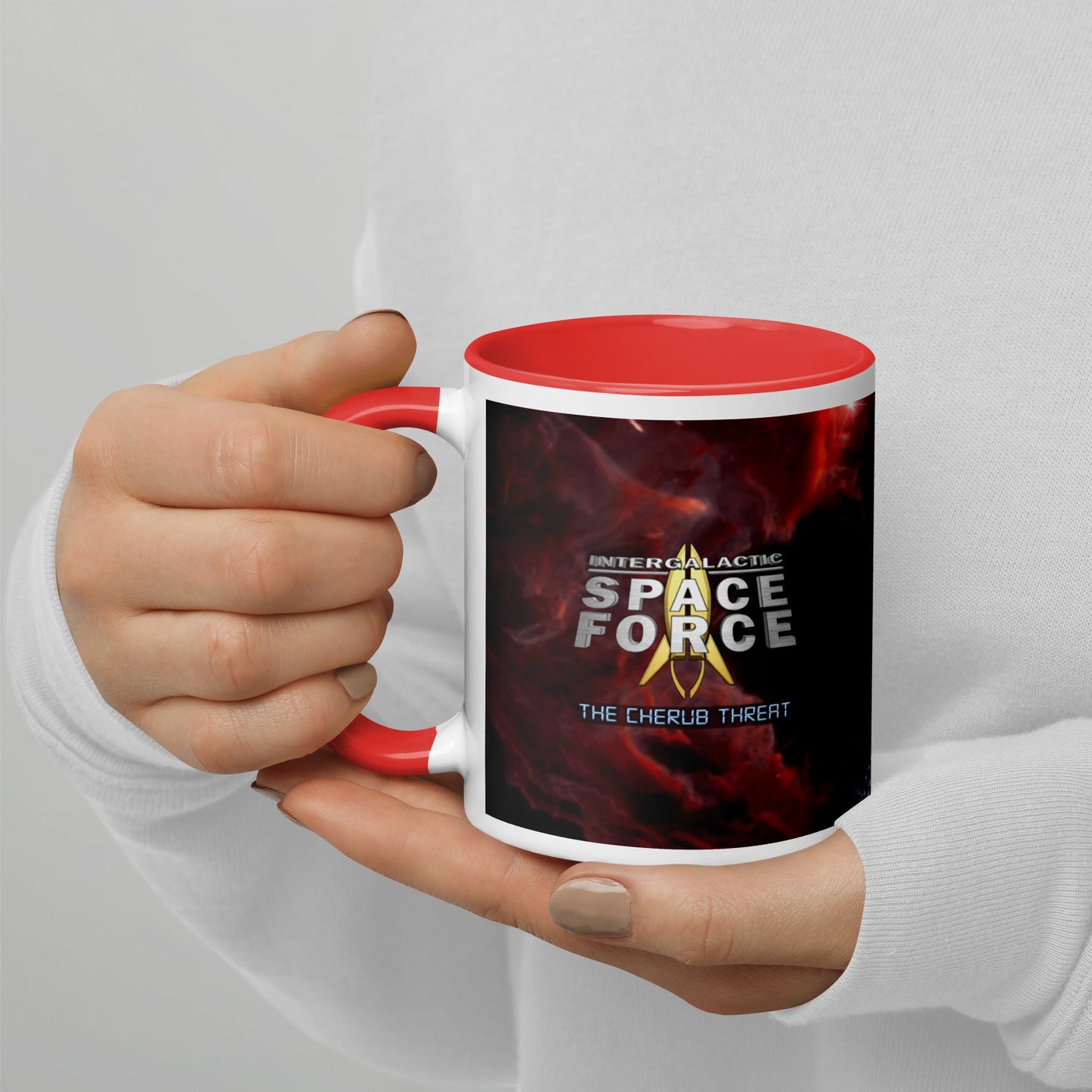 Mug with Color Inside | Intergalactic Space Force 2 - Spectral Ink Shop - Mug -7380105_11049