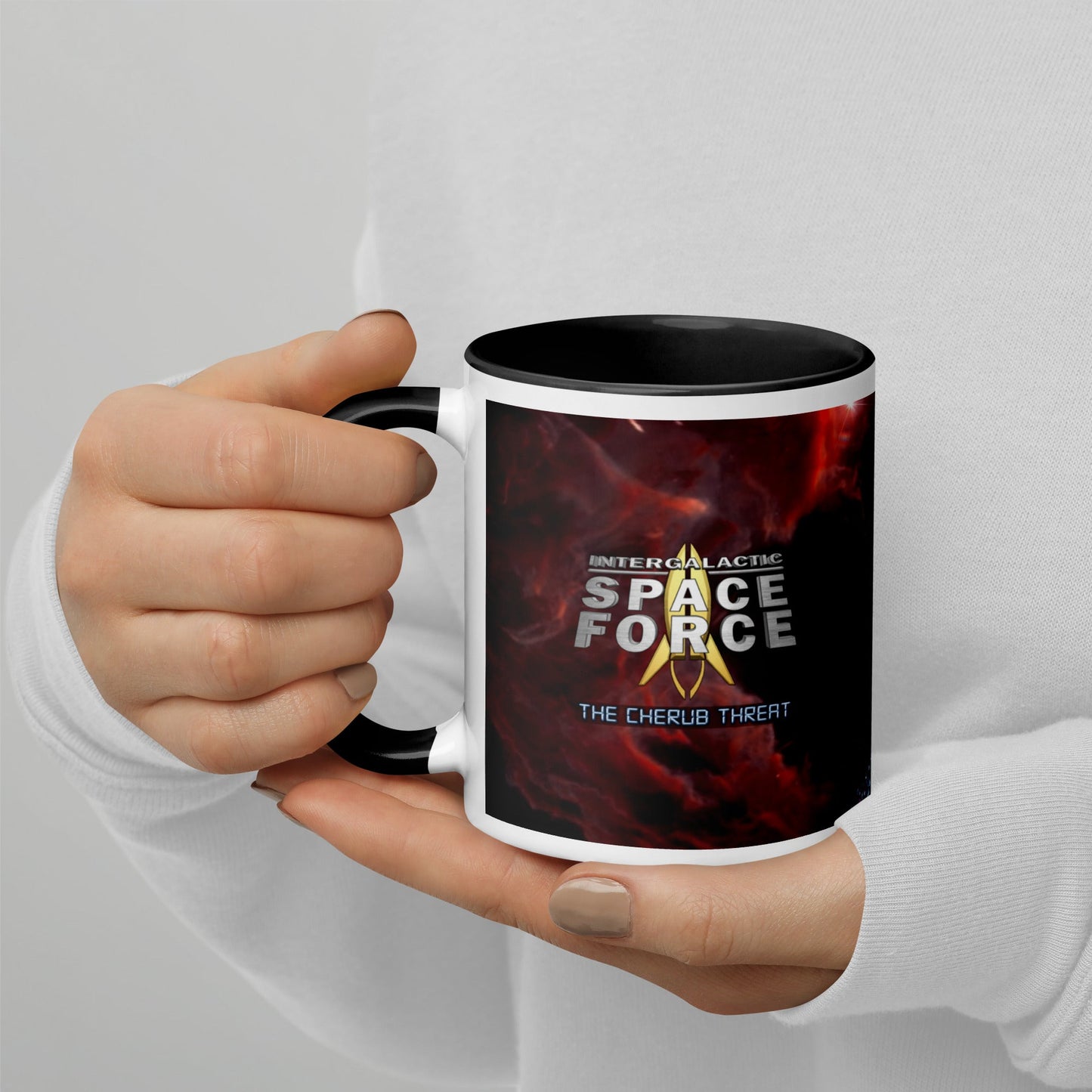 Mug with Color Inside | Intergalactic Space Force 2 - Spectral Ink Shop - Mug -7380105_11051