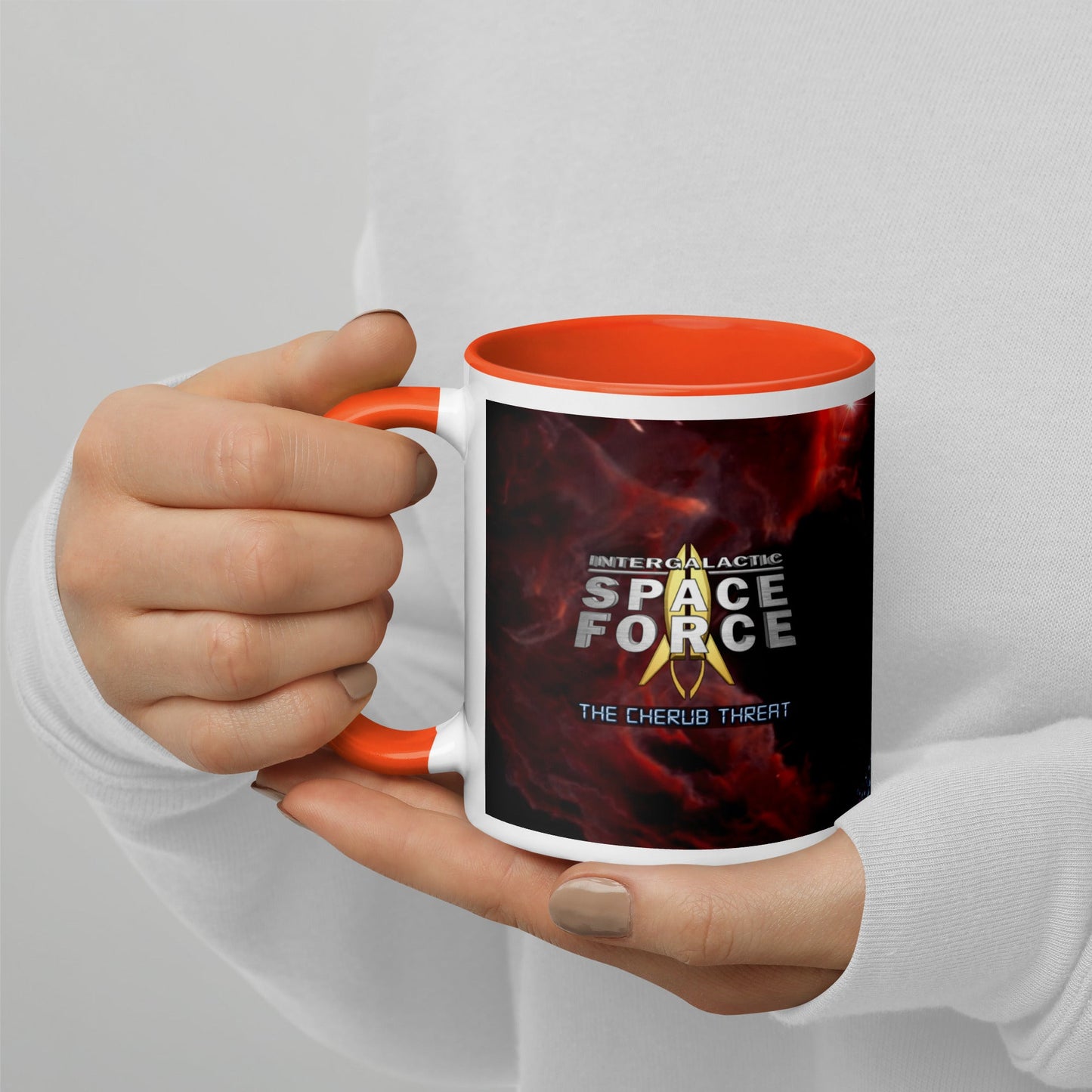 Mug with Color Inside | Intergalactic Space Force 2 - Spectral Ink Shop - Mug -7380105_12579