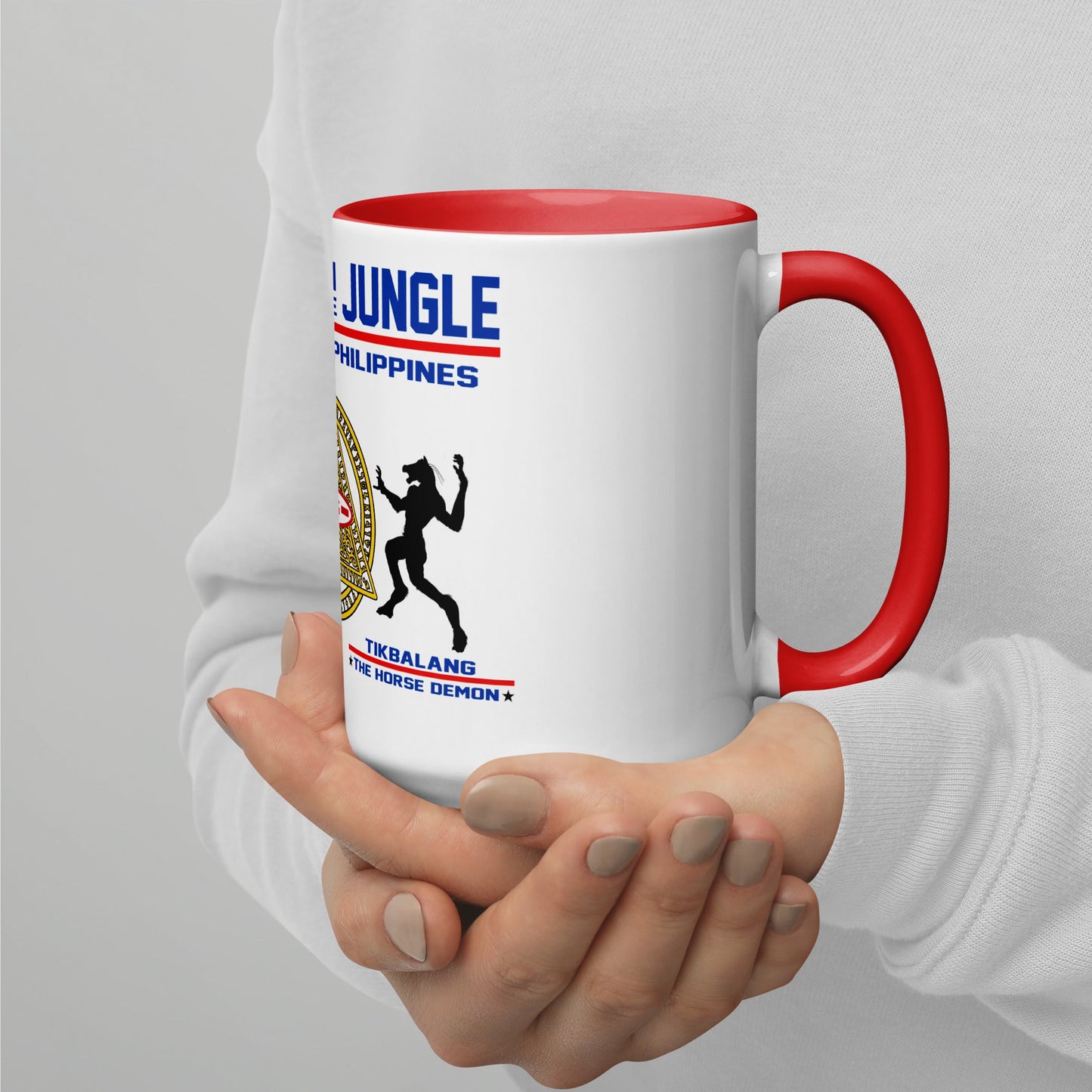 Mug with Color Inside | The Last Rite : Short Bites | Rumble in the Jungle - Spectral Ink Shop - -1650896_17200