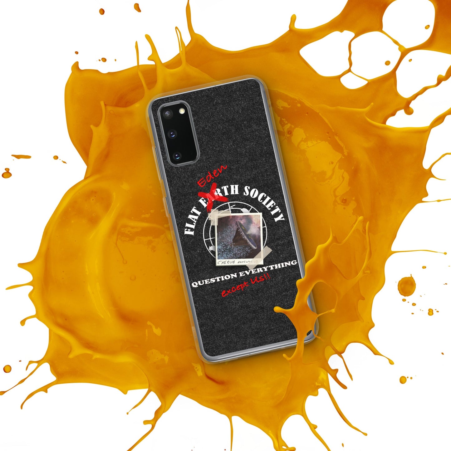 Samsung | Intergalactic Space Force 2 | Flat Eden Society - Spectral Ink Shop - Mobile Phone Cases -7213222_9945