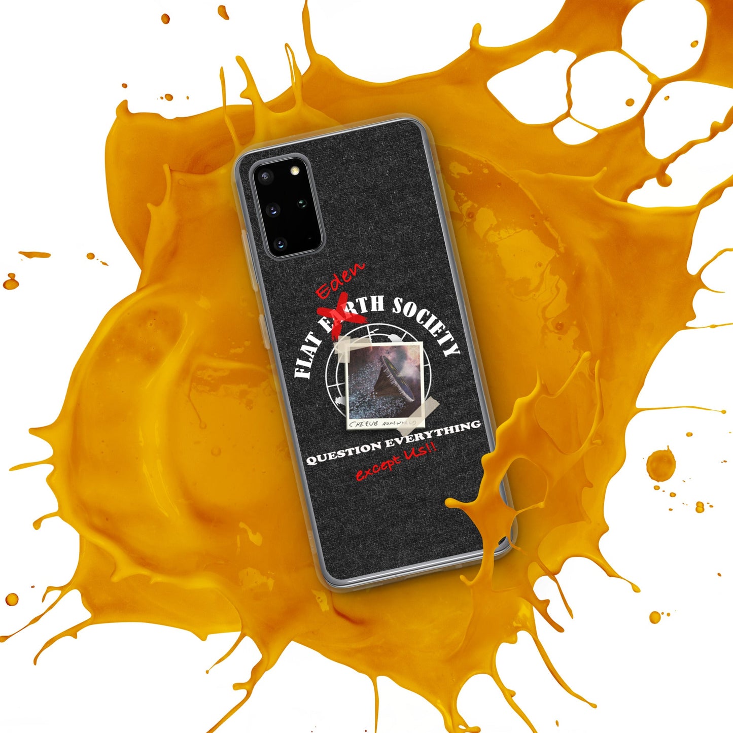Samsung | Intergalactic Space Force 2 | Flat Eden Society - Spectral Ink Shop - Mobile Phone Cases -7213222_9945