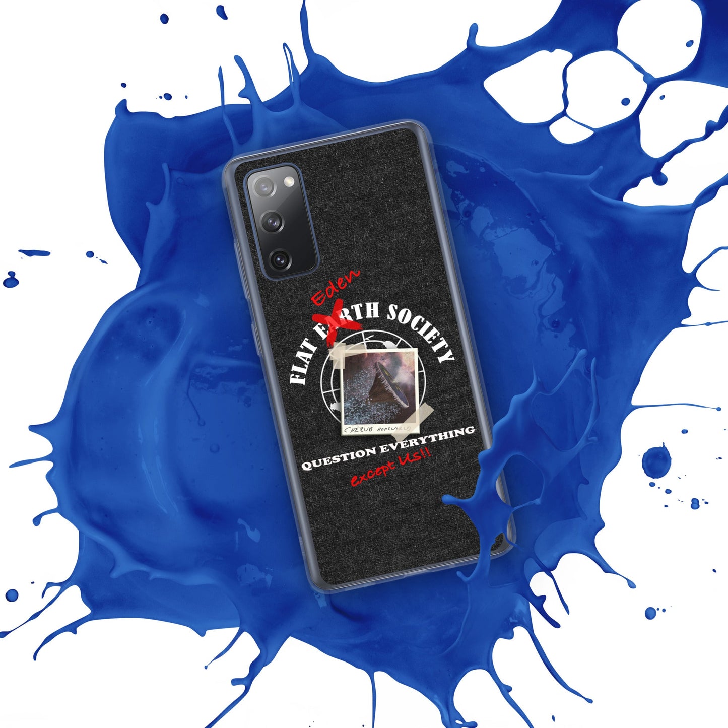 Samsung | Intergalactic Space Force 2 | Flat Eden Society - Spectral Ink Shop - Mobile Phone Cases -7213222_12024