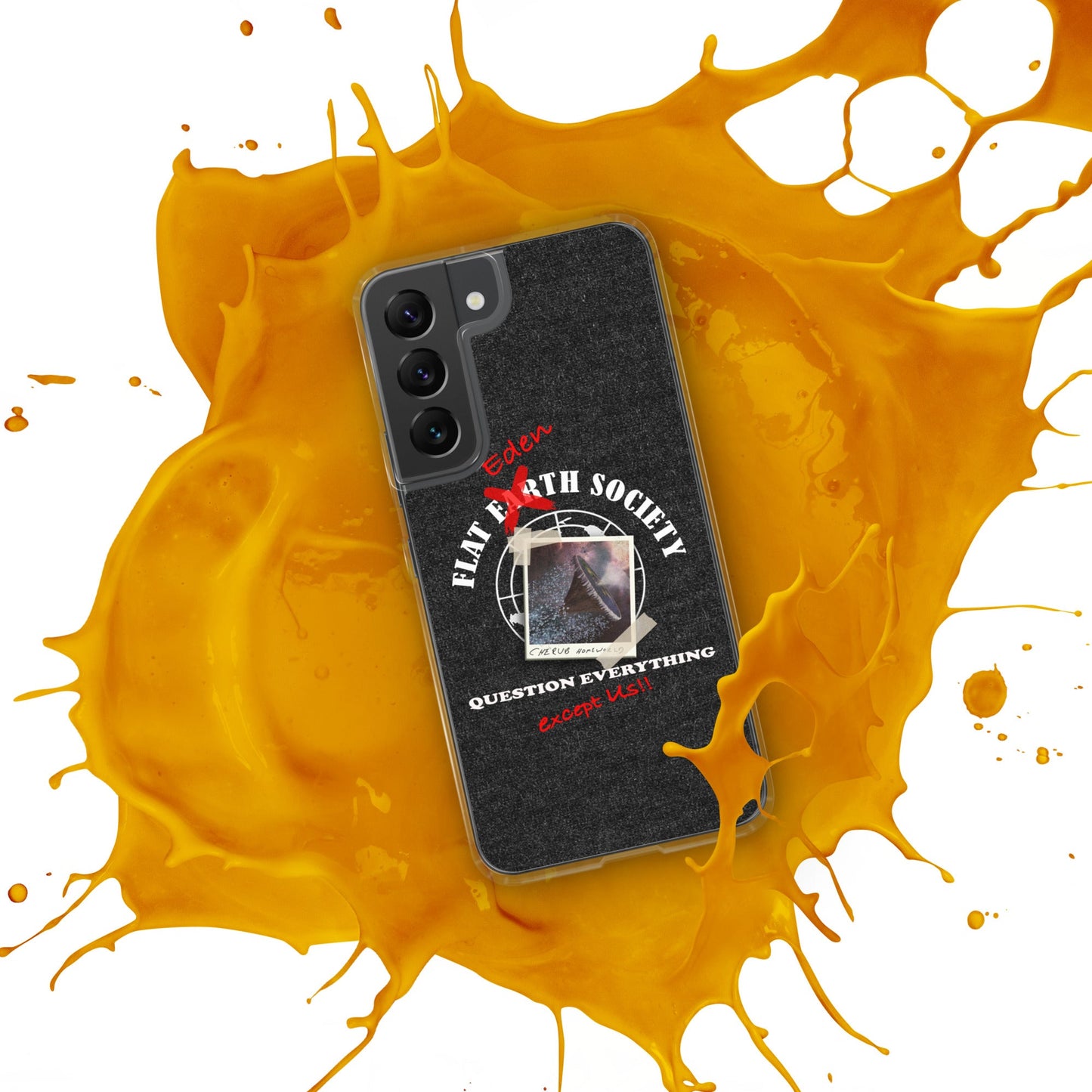 Samsung | Intergalactic Space Force 2 | Flat Eden Society - Spectral Ink Shop - Mobile Phone Cases -7213222_14633