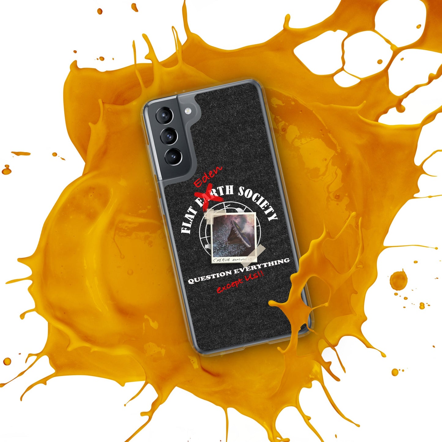 Samsung | Intergalactic Space Force 2 | Flat Eden Society - Spectral Ink Shop - Mobile Phone Cases -7213222_9945