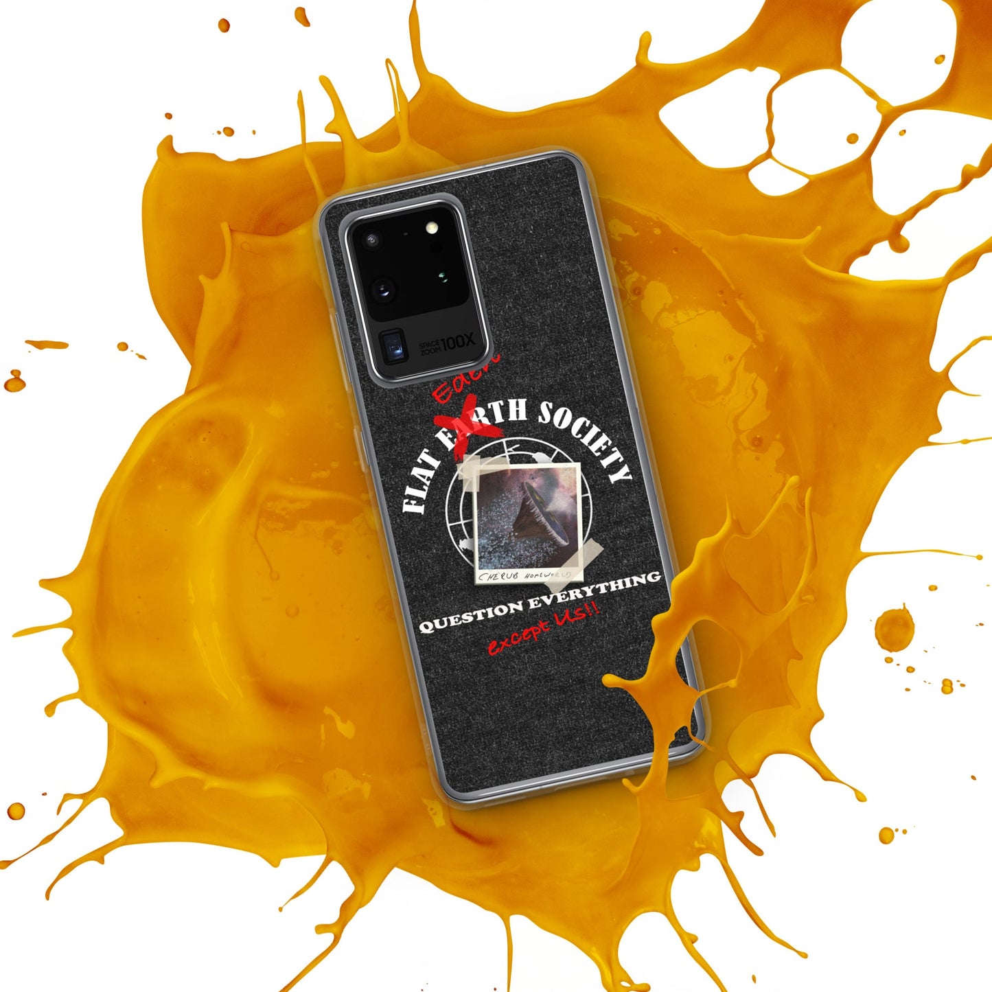 Samsung | Intergalactic Space Force 2 | Flat Eden Society - Spectral Ink Shop - Mobile Phone Cases -7213222_9945