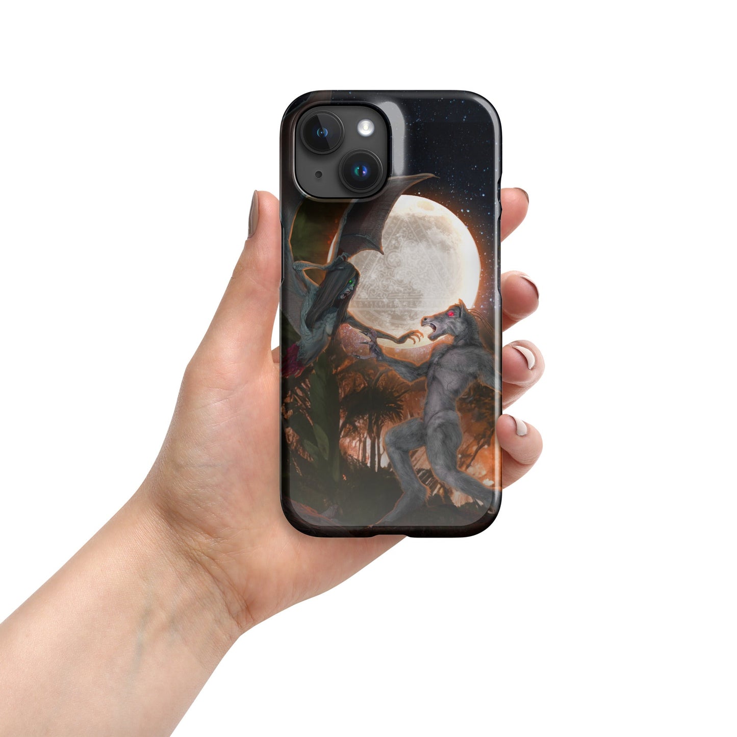 Snap case for iPhone® | The Last Rite : Short Bites | Manananggal vs Tikbalang - Mobile Phone Cases -8148087_17722