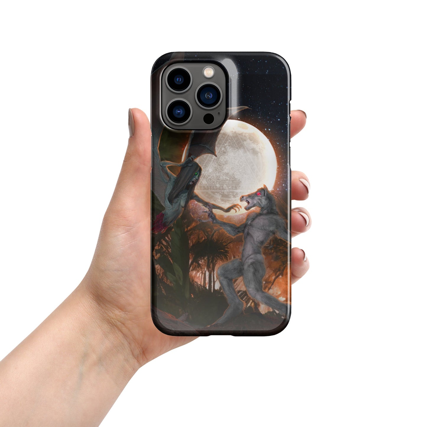 Snap case for iPhone® | The Last Rite : Short Bites | Manananggal vs Tikbalang - Mobile Phone Cases -8148087_16916