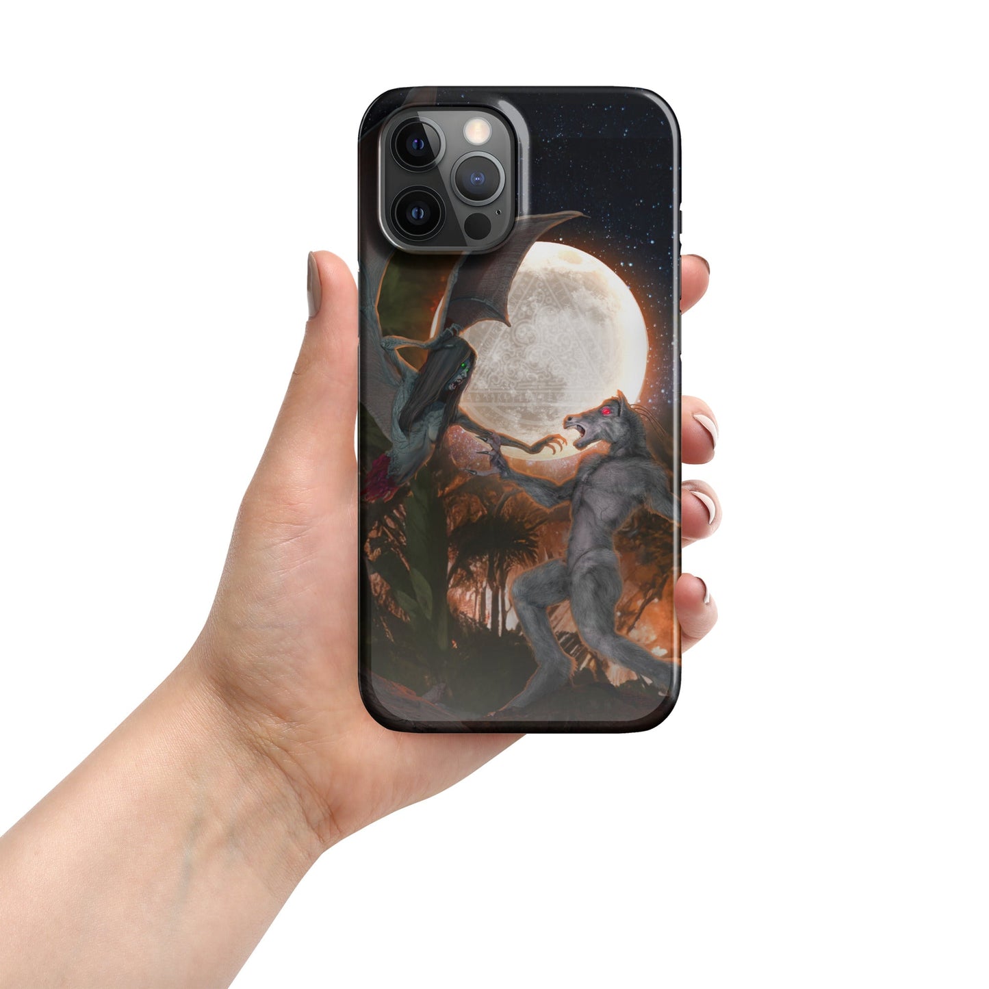 Snap case for iPhone® | The Last Rite : Short Bites | Manananggal vs Tikbalang - Mobile Phone Cases -8148087_16900