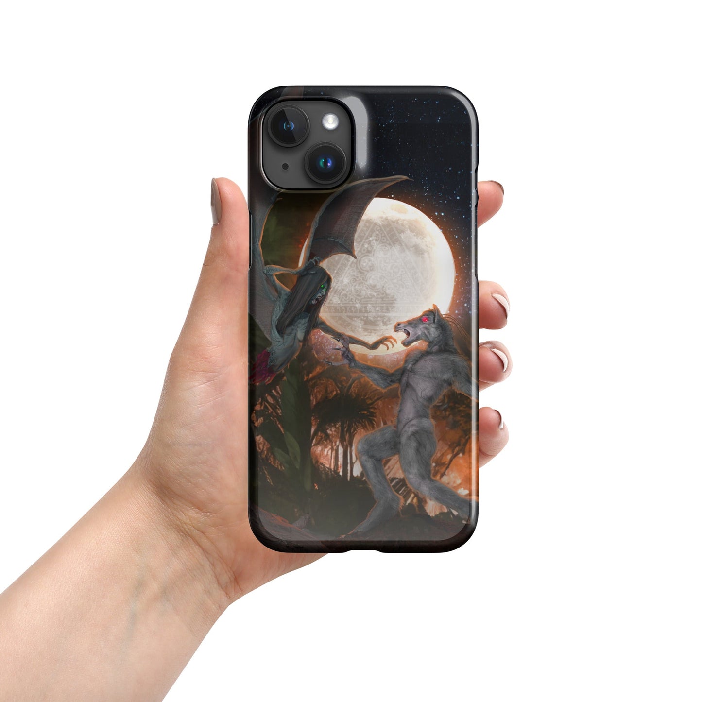 Snap case for iPhone® | The Last Rite : Short Bites | Manananggal vs Tikbalang - Mobile Phone Cases -8148087_17724