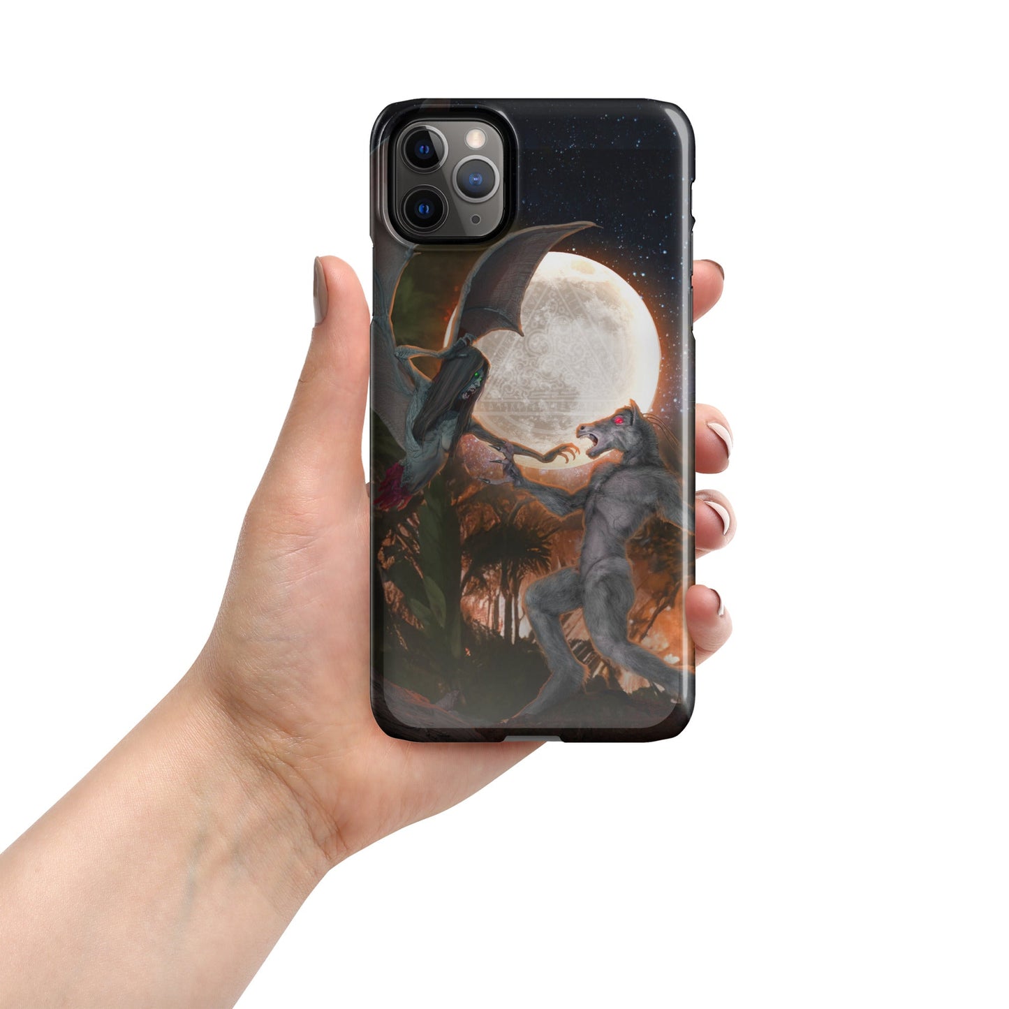Snap case for iPhone® | The Last Rite : Short Bites | Manananggal vs Tikbalang - Mobile Phone Cases -8148087_16892