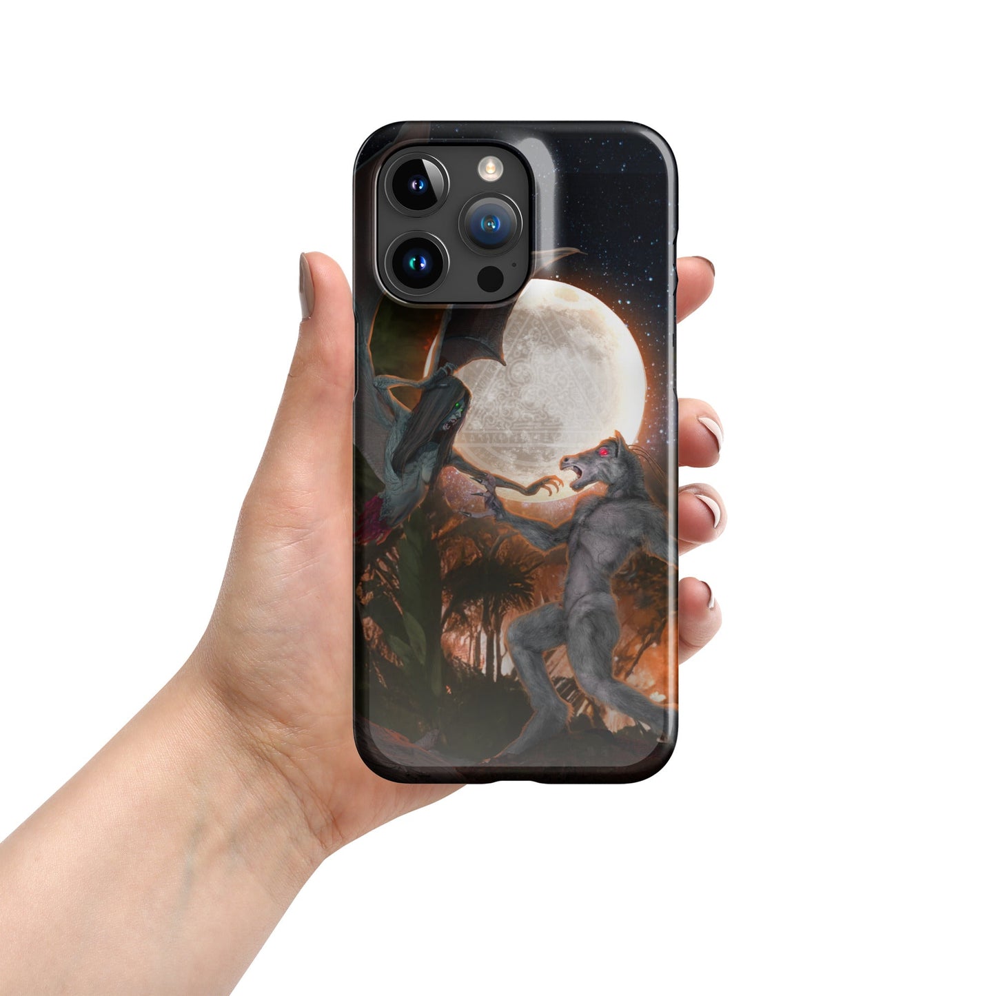 Snap case for iPhone® | The Last Rite : Short Bites | Manananggal vs Tikbalang - Mobile Phone Cases -8148087_17728