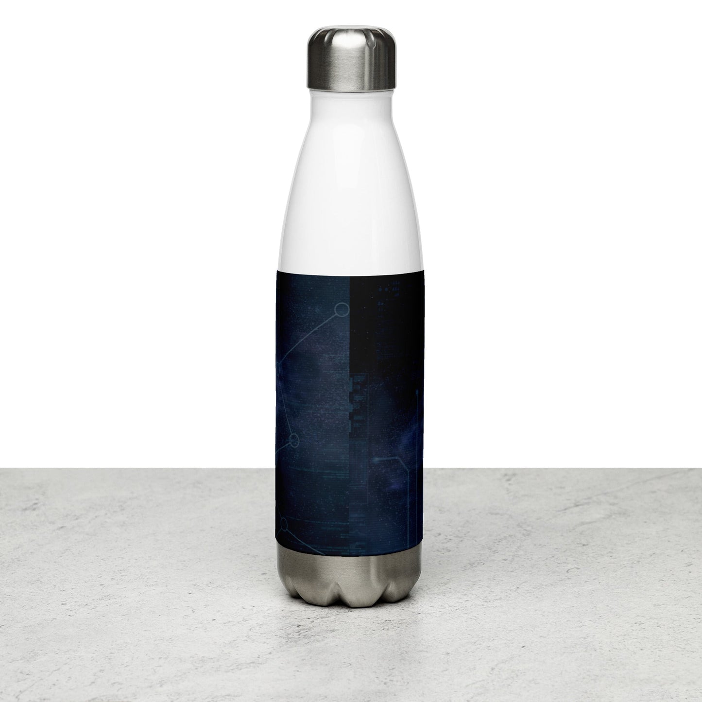 Stainless Steel Water Bottle | Intergalactic Space Force - Spectral Ink Shop - Water Bottles -6220092_10798