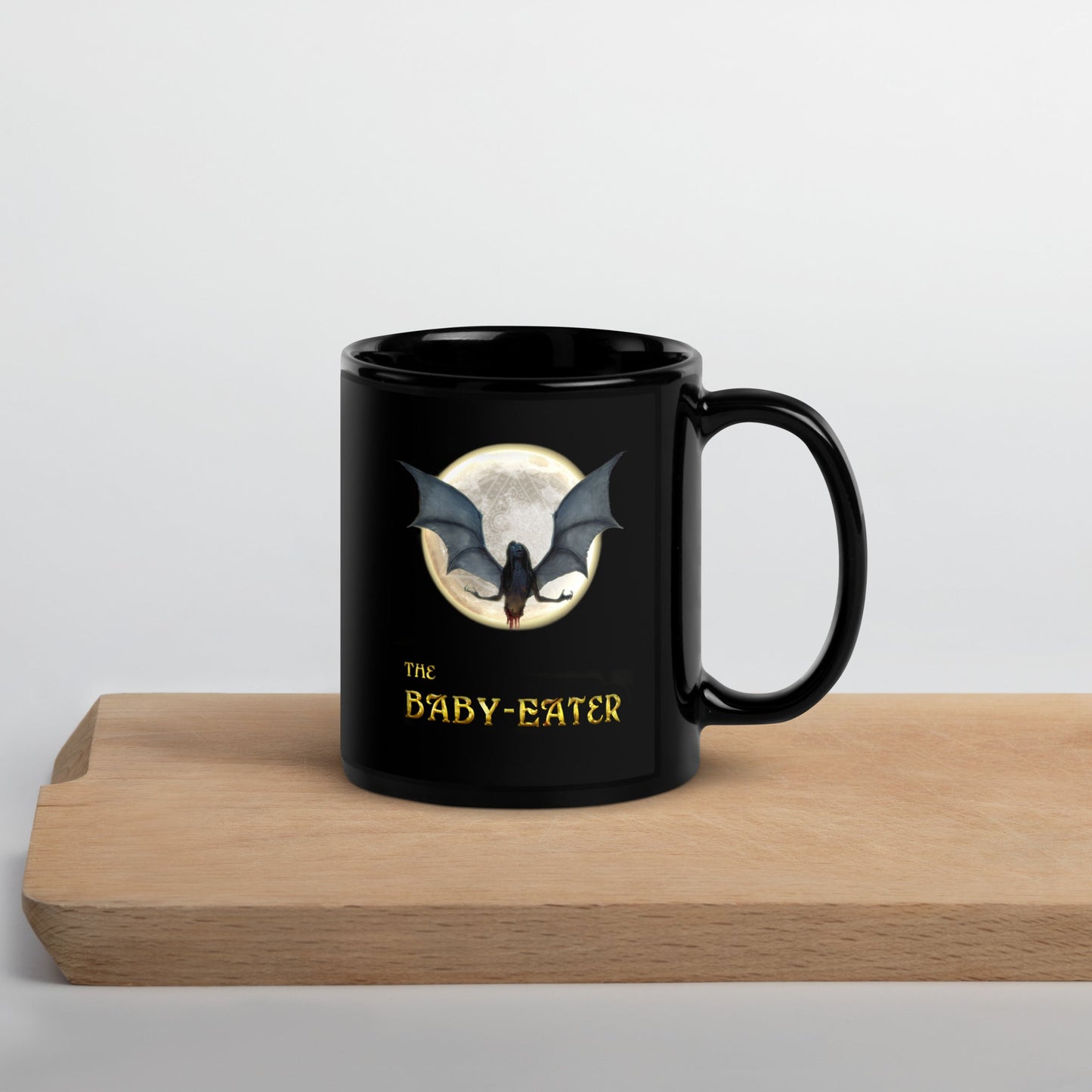 The Baby-Eater Awards Black Glossy Mug - Spectral Ink Shop - Mug -8300674_9323