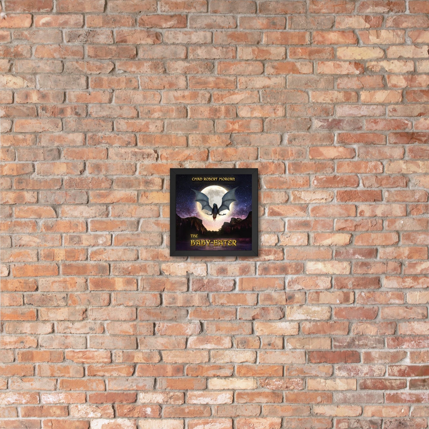 The Baby-Eater Cover Framed poster - Spectral Ink Shop - Posters, Prints, & Visual Artwork -5111544_4652