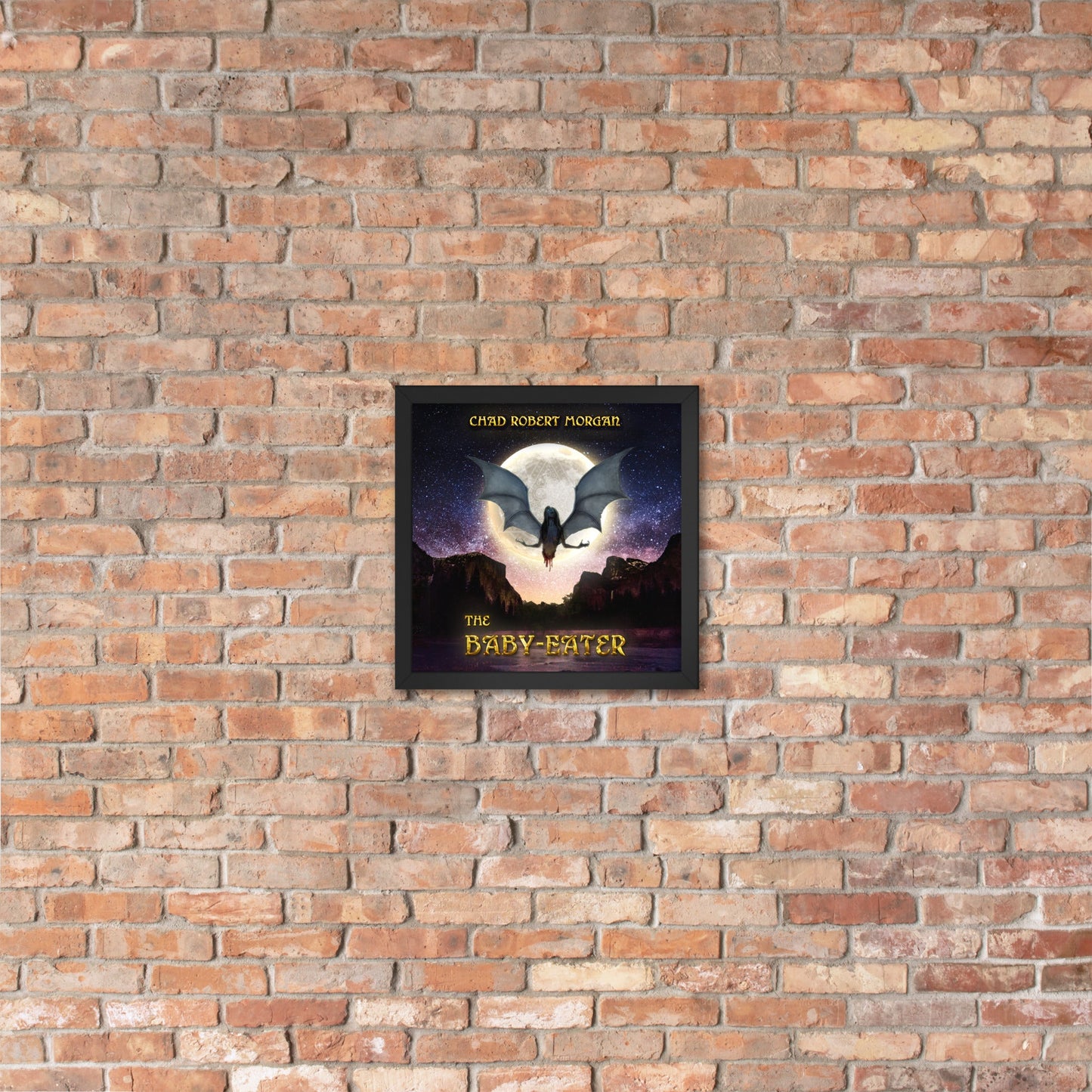The Baby-Eater Cover Framed poster - Spectral Ink Shop - Posters, Prints, & Visual Artwork -5111544_4654