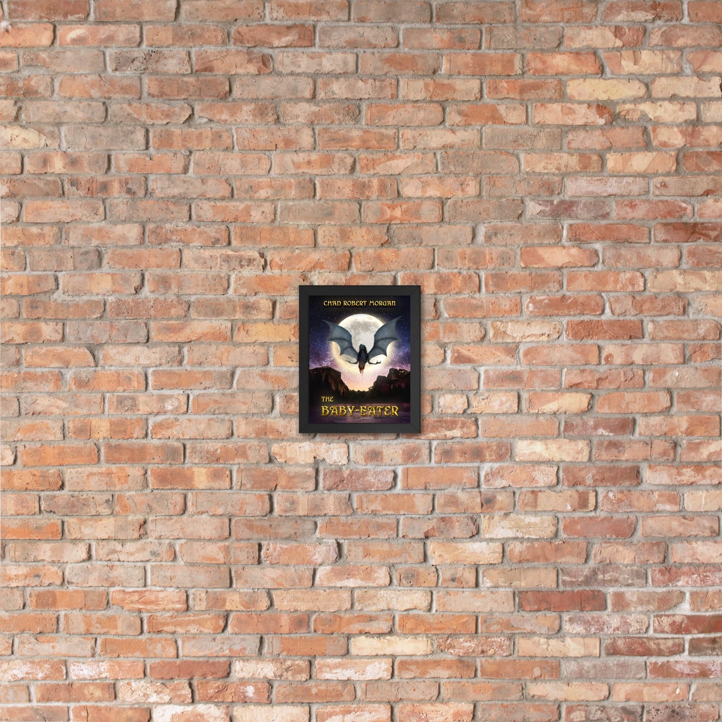 The Baby-Eater Cover Framed poster - Spectral Ink Shop - Posters, Prints, & Visual Artwork -5111544_4651