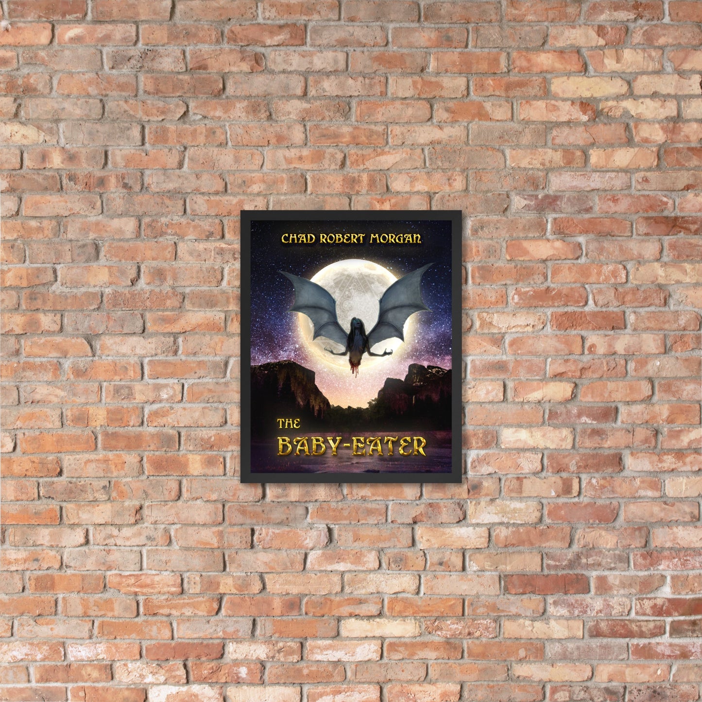 The Baby-Eater Cover Framed poster - Spectral Ink Shop - Posters, Prints, & Visual Artwork -5111544_4399