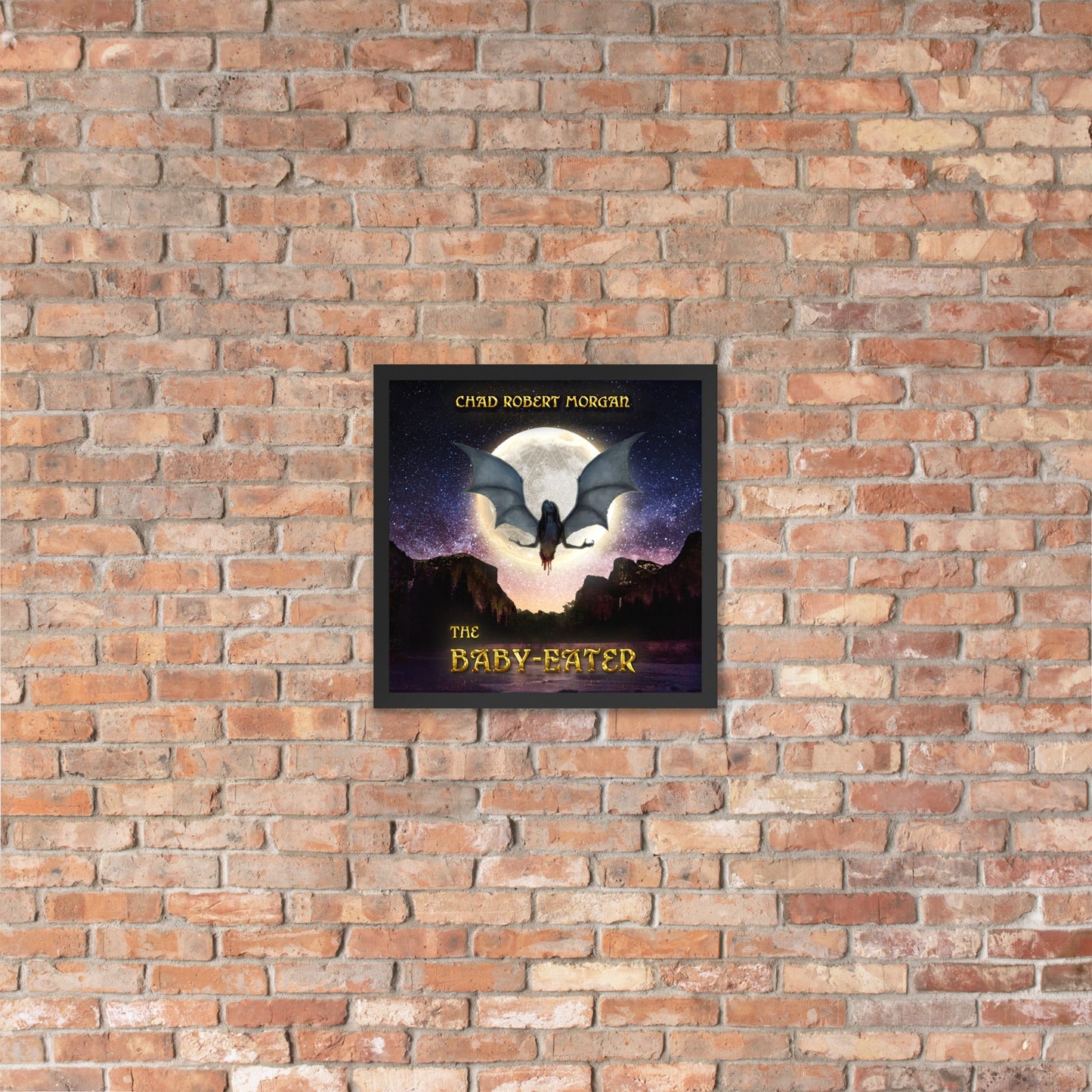 The Baby-Eater Cover Framed poster - Spectral Ink Shop - Posters, Prints, & Visual Artwork -5111544_4655