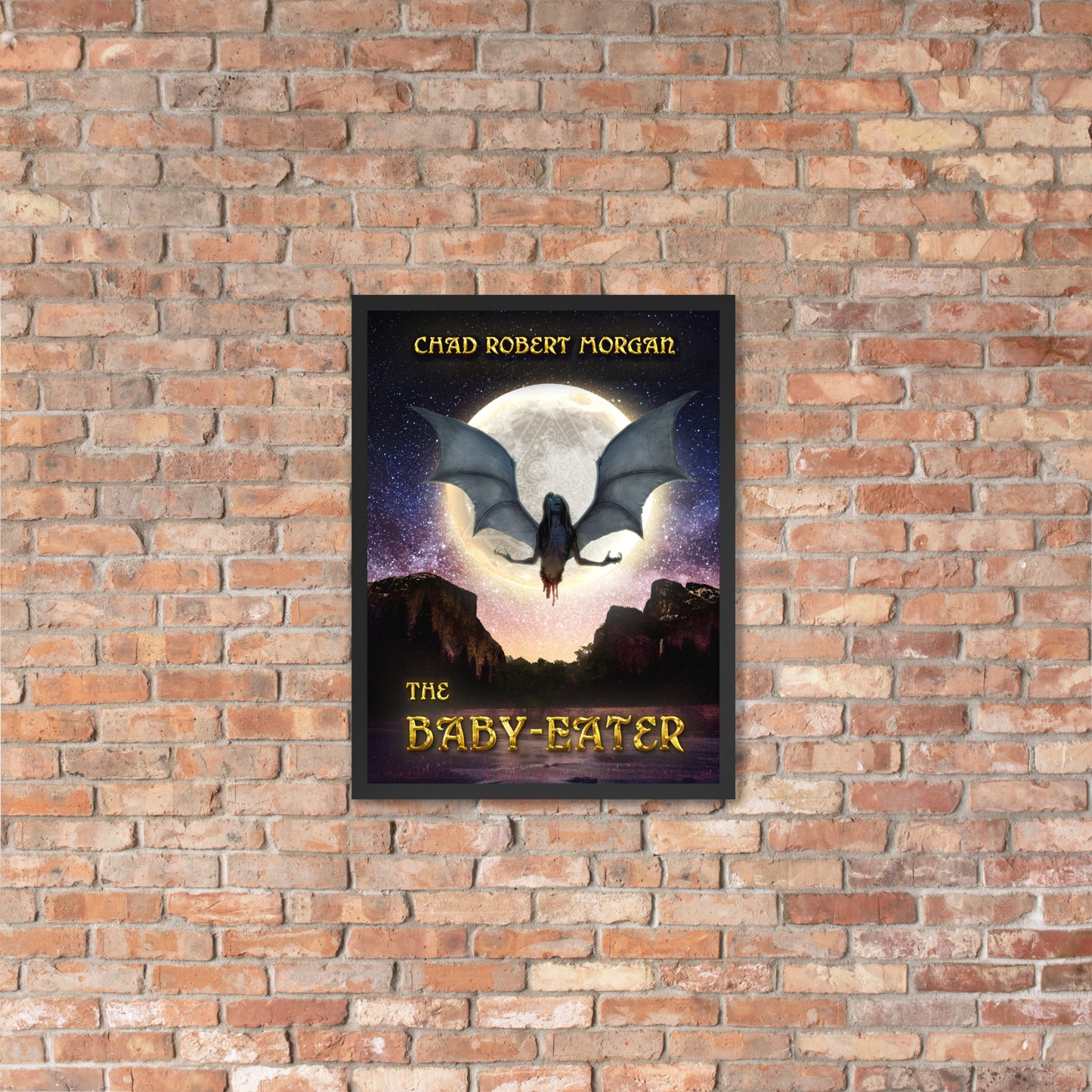 The Baby-Eater Cover Framed poster - Spectral Ink Shop - Posters, Prints, & Visual Artwork -5111544_3