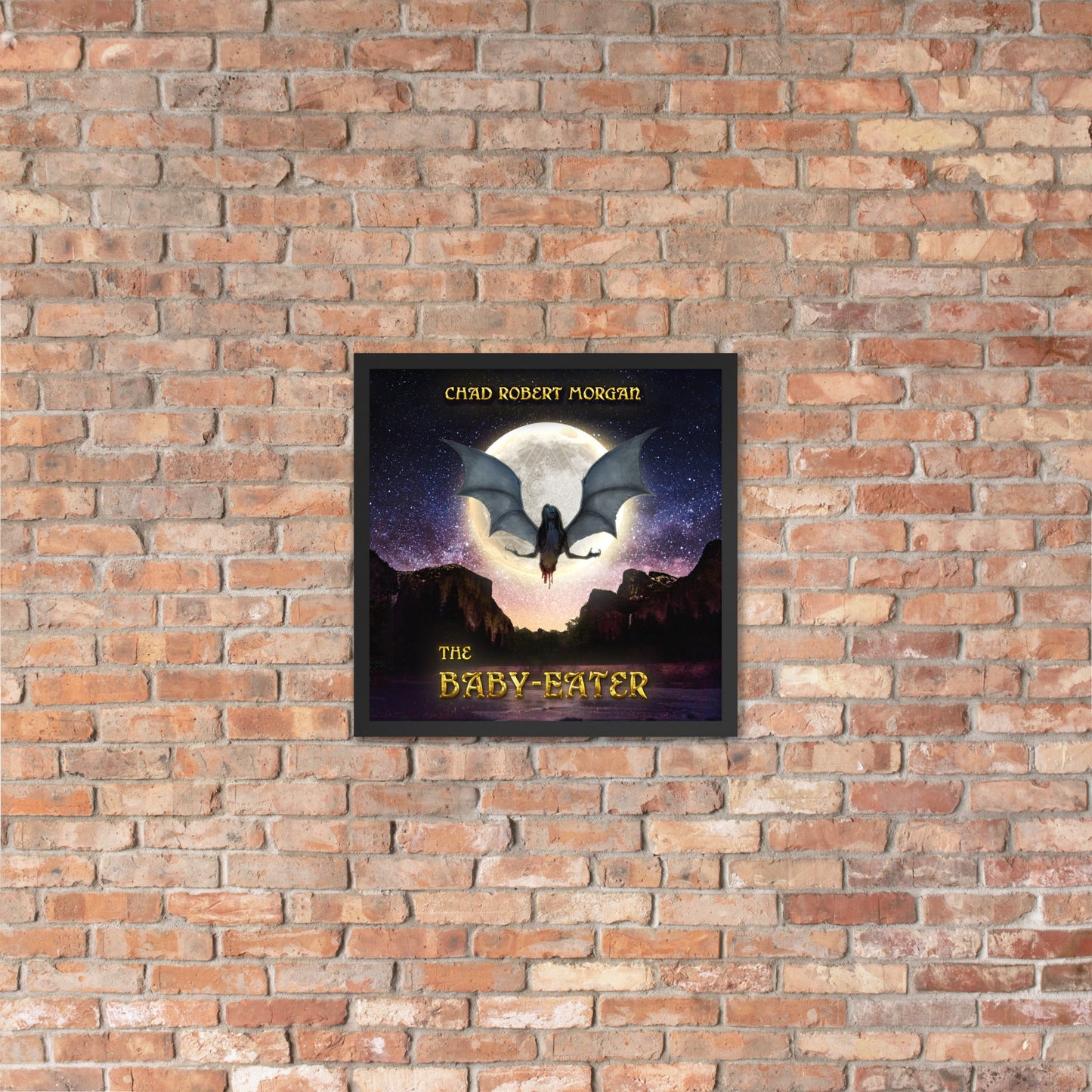 The Baby-Eater Cover Framed poster - Spectral Ink Shop - Posters, Prints, & Visual Artwork -5111544_4656