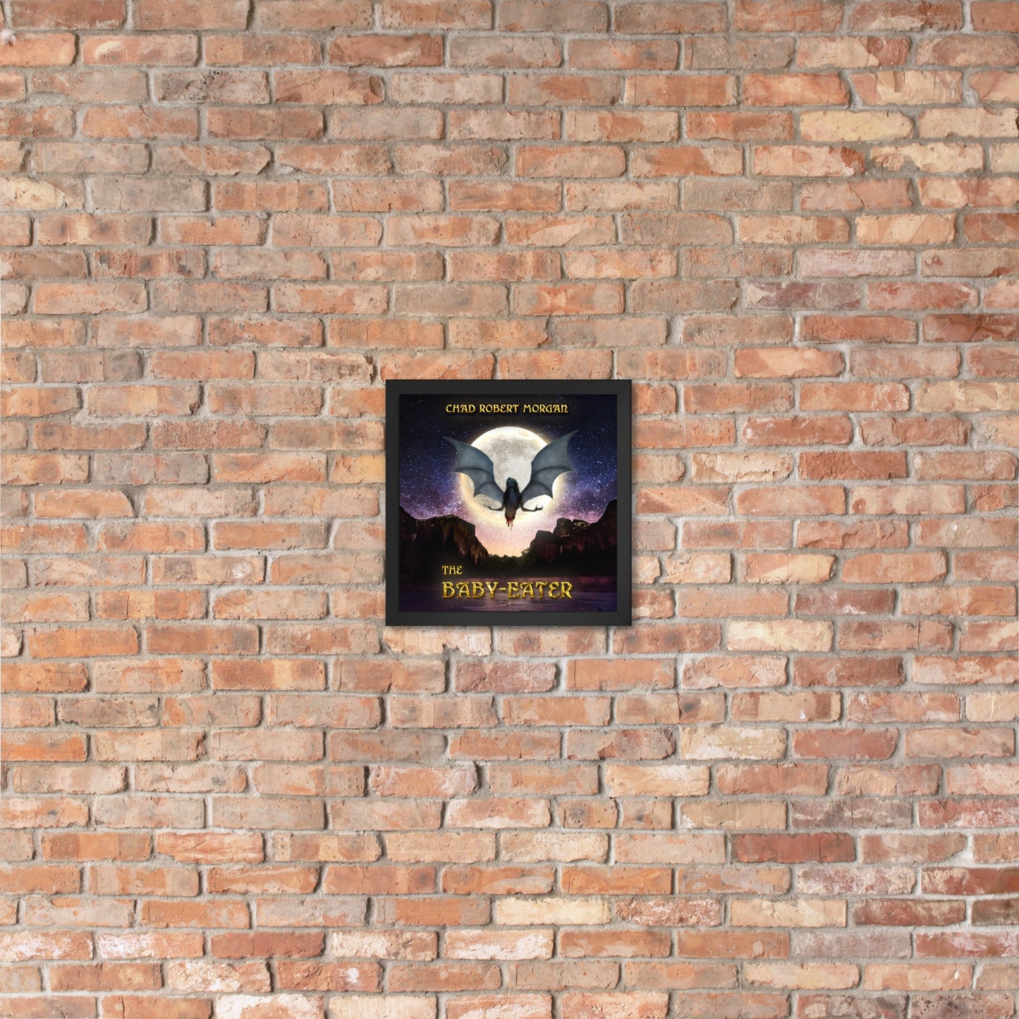 The Baby-Eater Cover Framed poster - Spectral Ink Shop - Posters, Prints, & Visual Artwork -5111544_4653