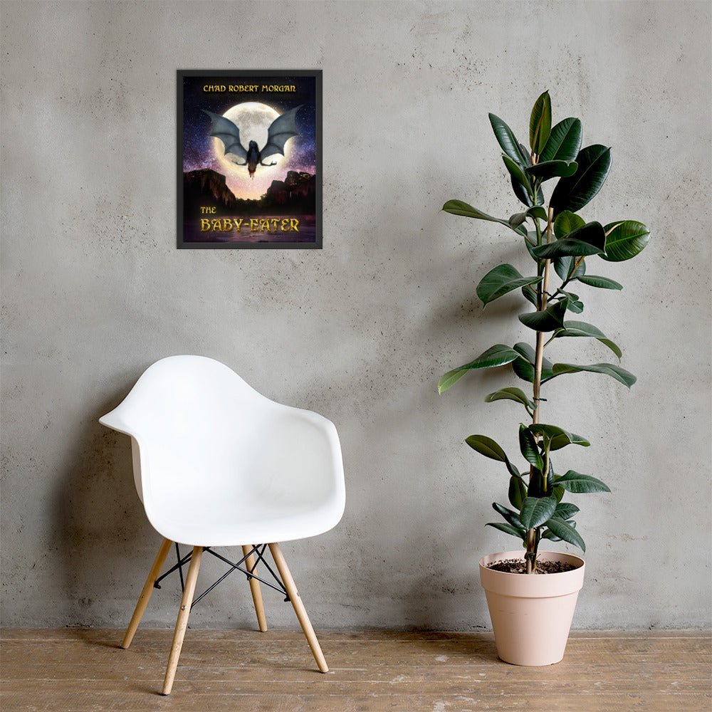 The Baby-Eater Cover Framed poster - Spectral Ink Shop - Posters, Prints, & Visual Artwork -5111544_4399