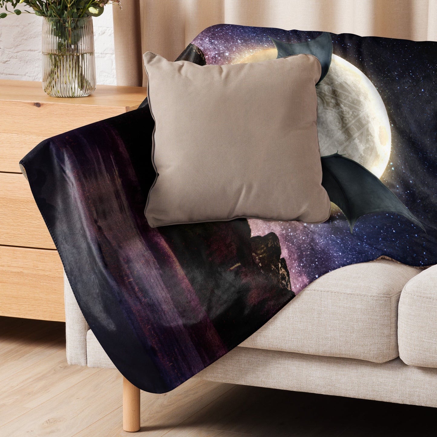 The Baby-Eater | Sherpa Blanket - Embrace Chilling Comfort - Spectral Ink Shop - -9657138_17483