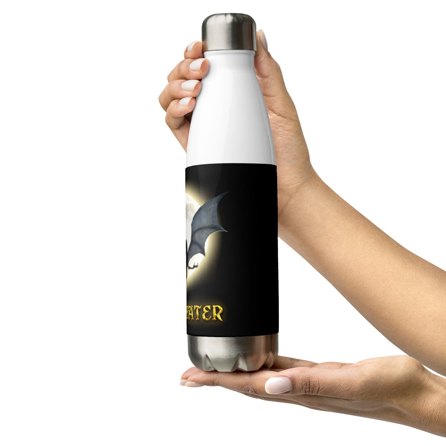 The Baby-Eater Stainless Steel Water Bottle - Spectral Ink Shop - Water Bottles -9075620_10798