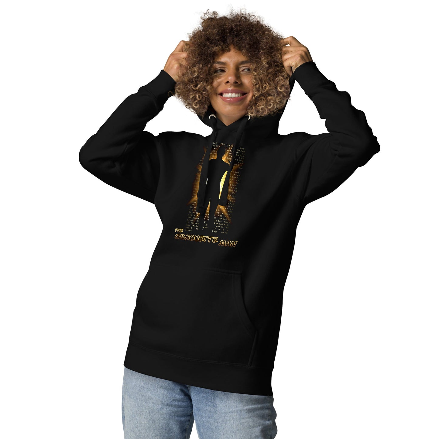 The Silhouette Man | Unisex Hoodie - Wrap Yourself in Shadows - Spectral Ink Shop - Sweaters and Hoodies -9110021_10779