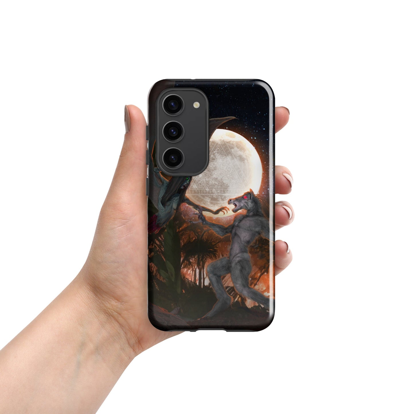 Tough case for Samsung® | The Last Rite : Short Bites | Manananggal Vs Tikbalang - Mobile Phone Cases - 9119476_17001