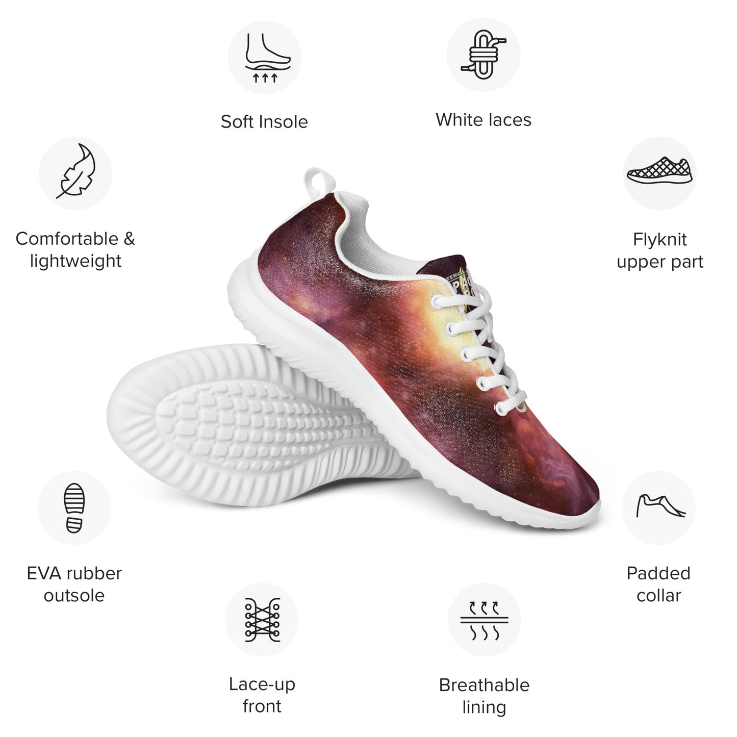 Women’s athletic shoes | Intergalactic Space Force 2 - Spectral Ink Shop - Shoes -3729197_16385