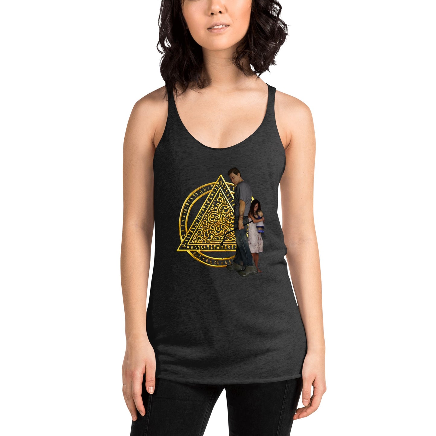 Women's Racerback Tank | The Last Rite | Daniel and Bethany - Spectral Ink Shop - Tank Top -9316487_6651