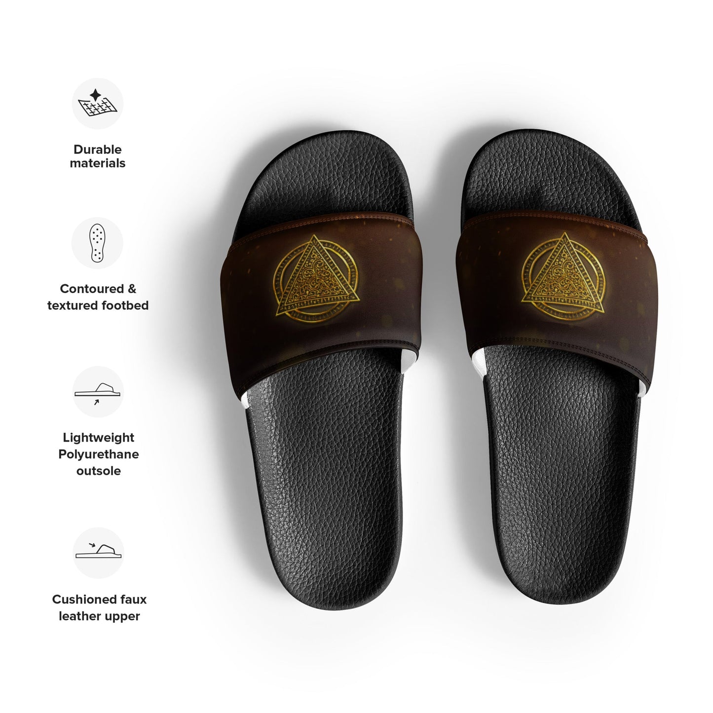 Women's Slides | The Last Rite | Logo - Spectral Ink Shop - Shoes -6532097_15263