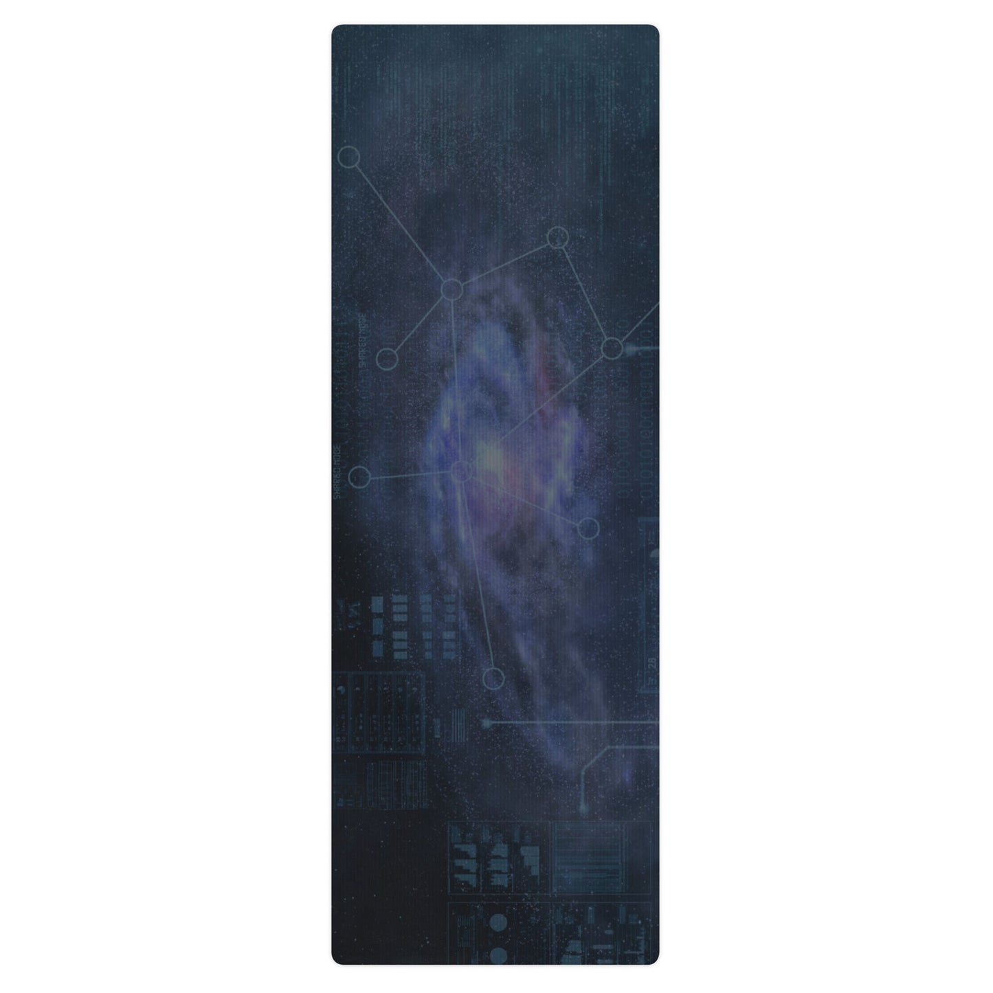 Yoga mat | Intergalactic Space Force | Galaxy Map - Spectral Ink Shop - Yoga Mat -8283302_16714