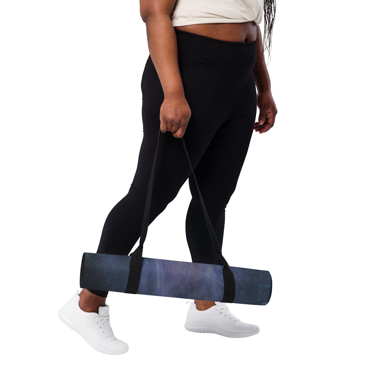 Yoga mat | Intergalactic Space Force | Galaxy Map - Spectral Ink Shop - Yoga Mat -8283302_16714