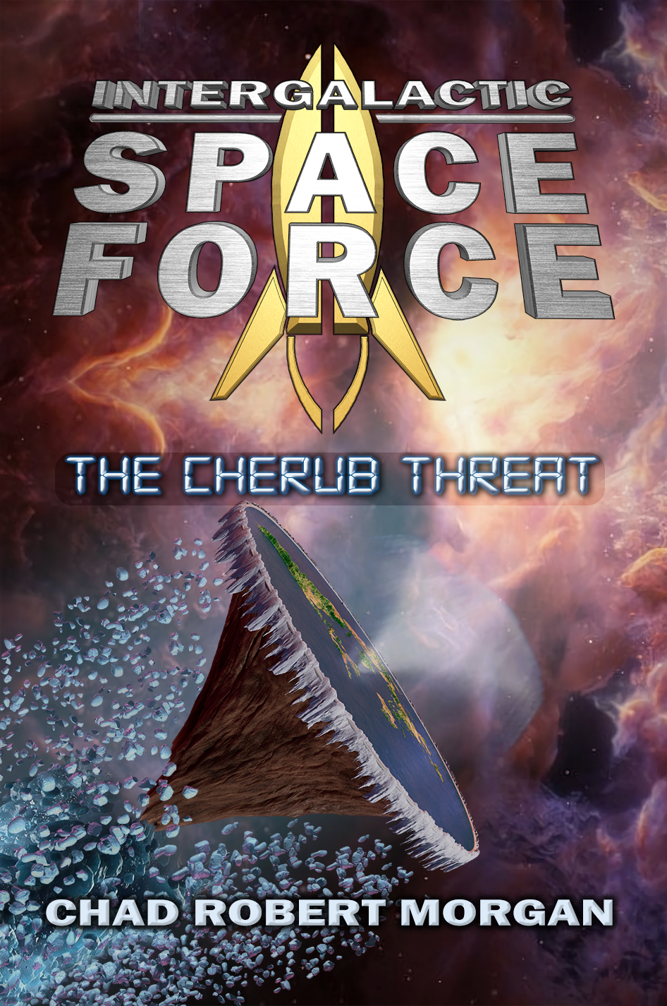 The second book in the series, Intergalactic Space Force : The Cherub Threat