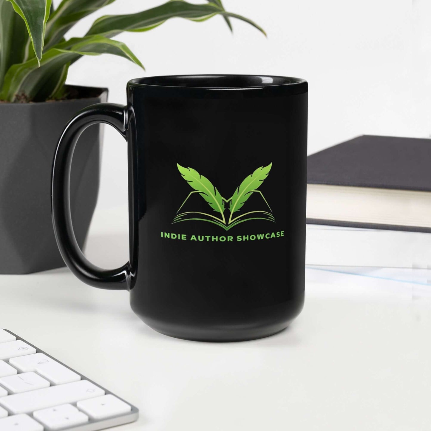 Indie Author Showcase | Black Glossy Mug - Spectral Ink Shop - Mug - 8466518_9324