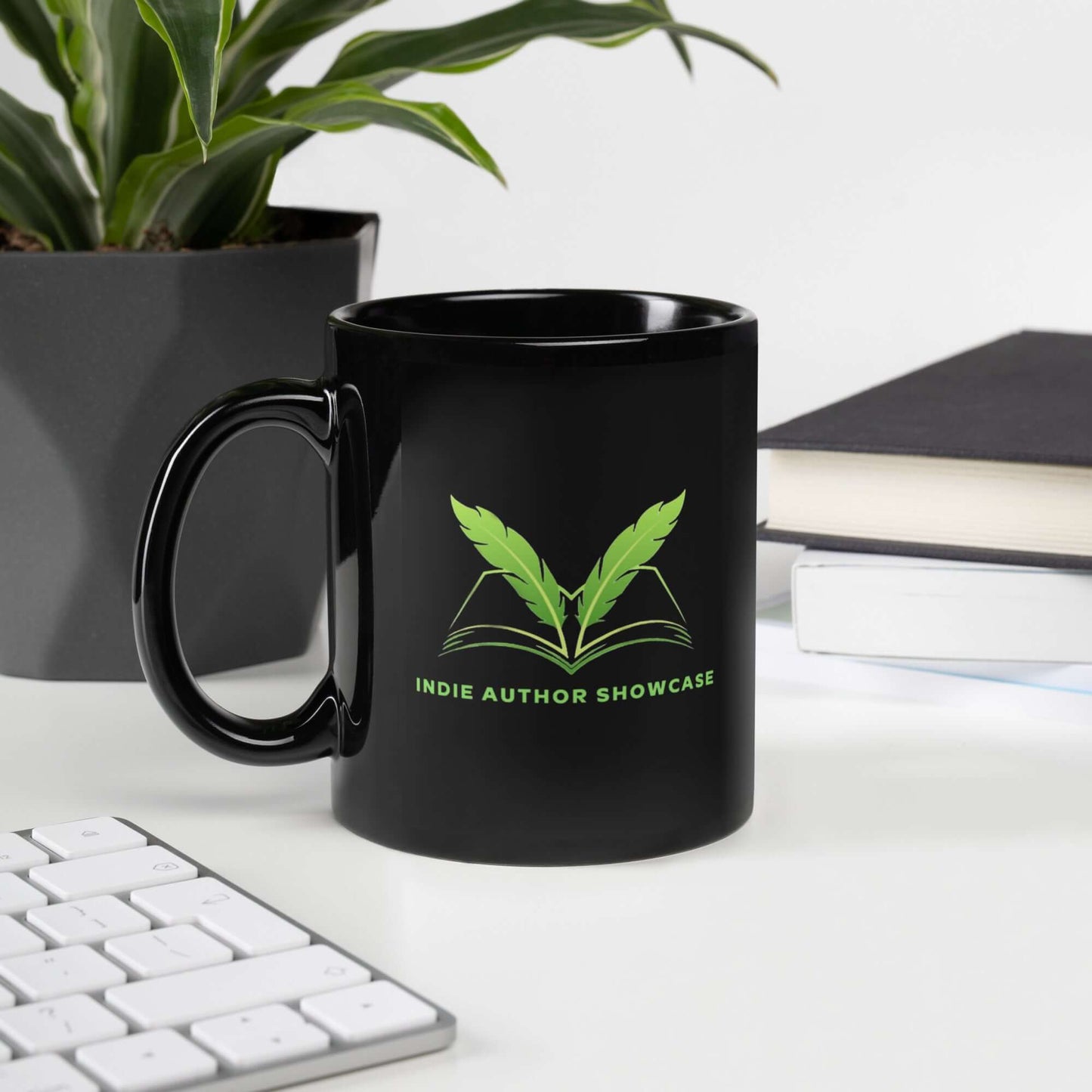 Indie Author Showcase | Black Glossy Mug - Spectral Ink Shop - Mug - 8466518_9323