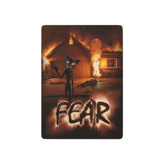 FEAR playing cards