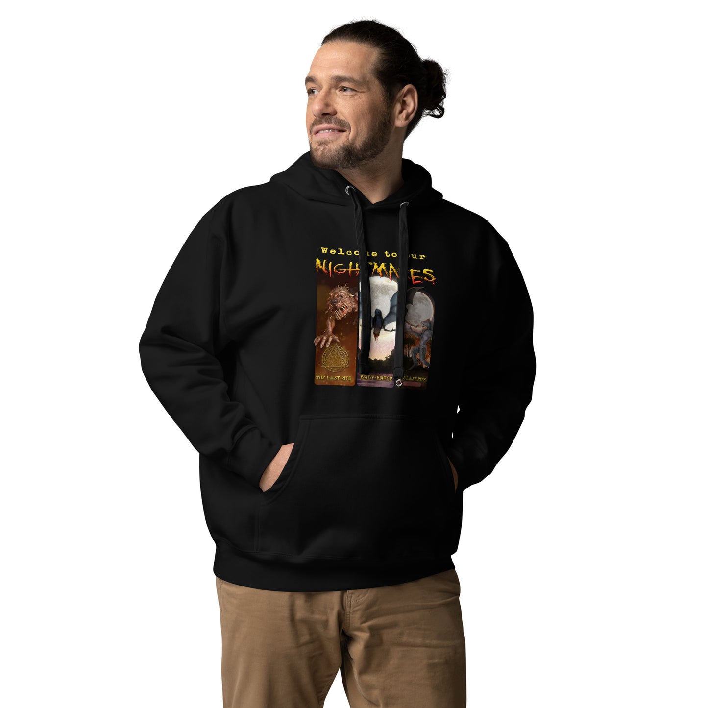 Welcome to our Nightmares | Unisex Hoodie - Embrace the Shadows
