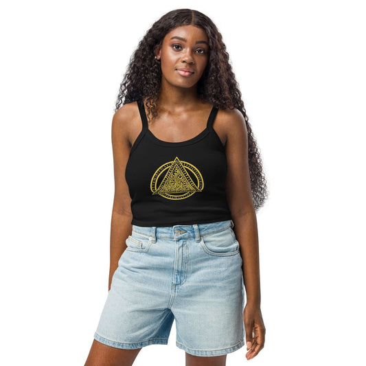 Women’s Micro-Rib Tank Top | The Last Rite Logo