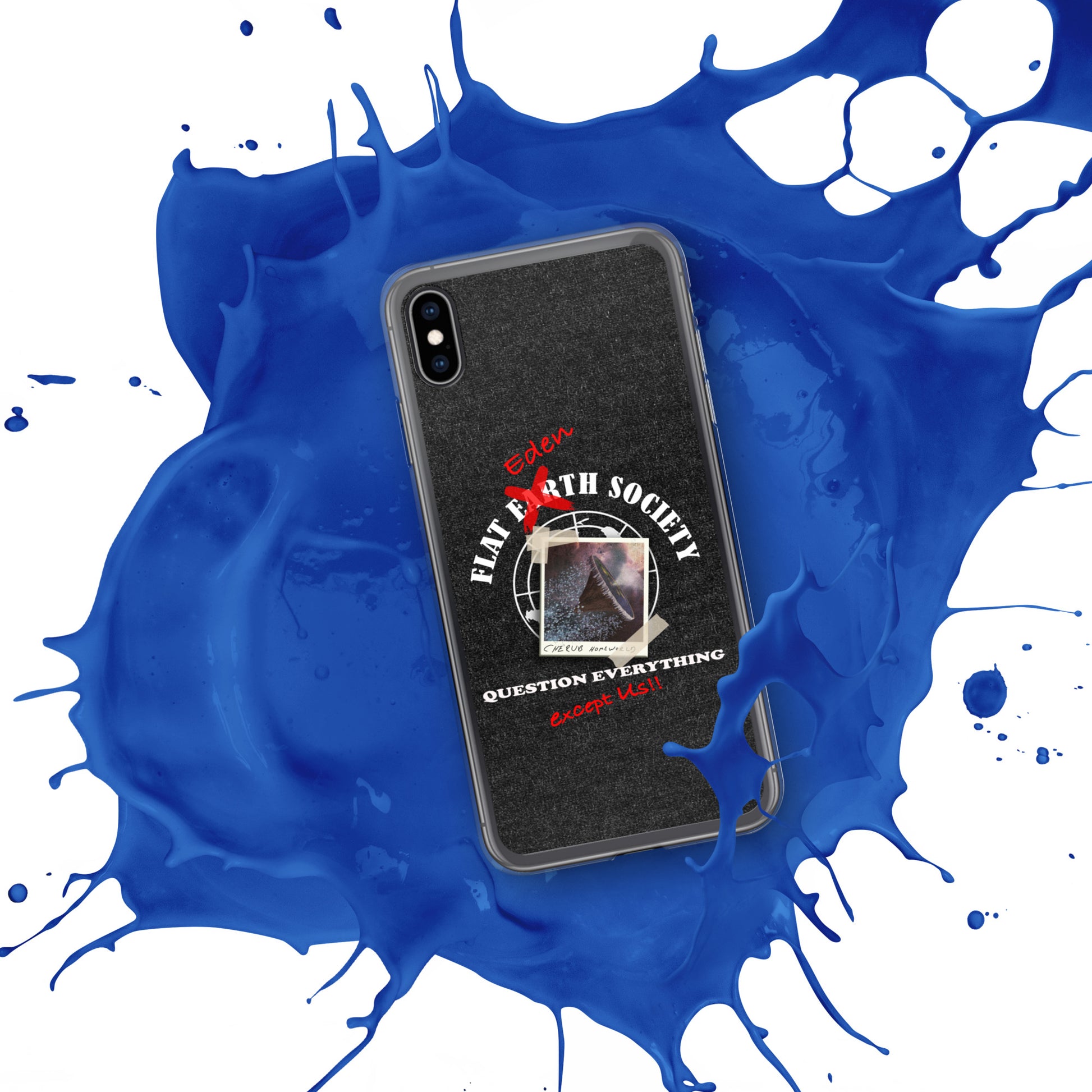 iPhone Case | Intergalactic Space Force 2 | Flat Eden Society - Spectral Ink Shop - Mobile Phone Cases -9780728_9621
