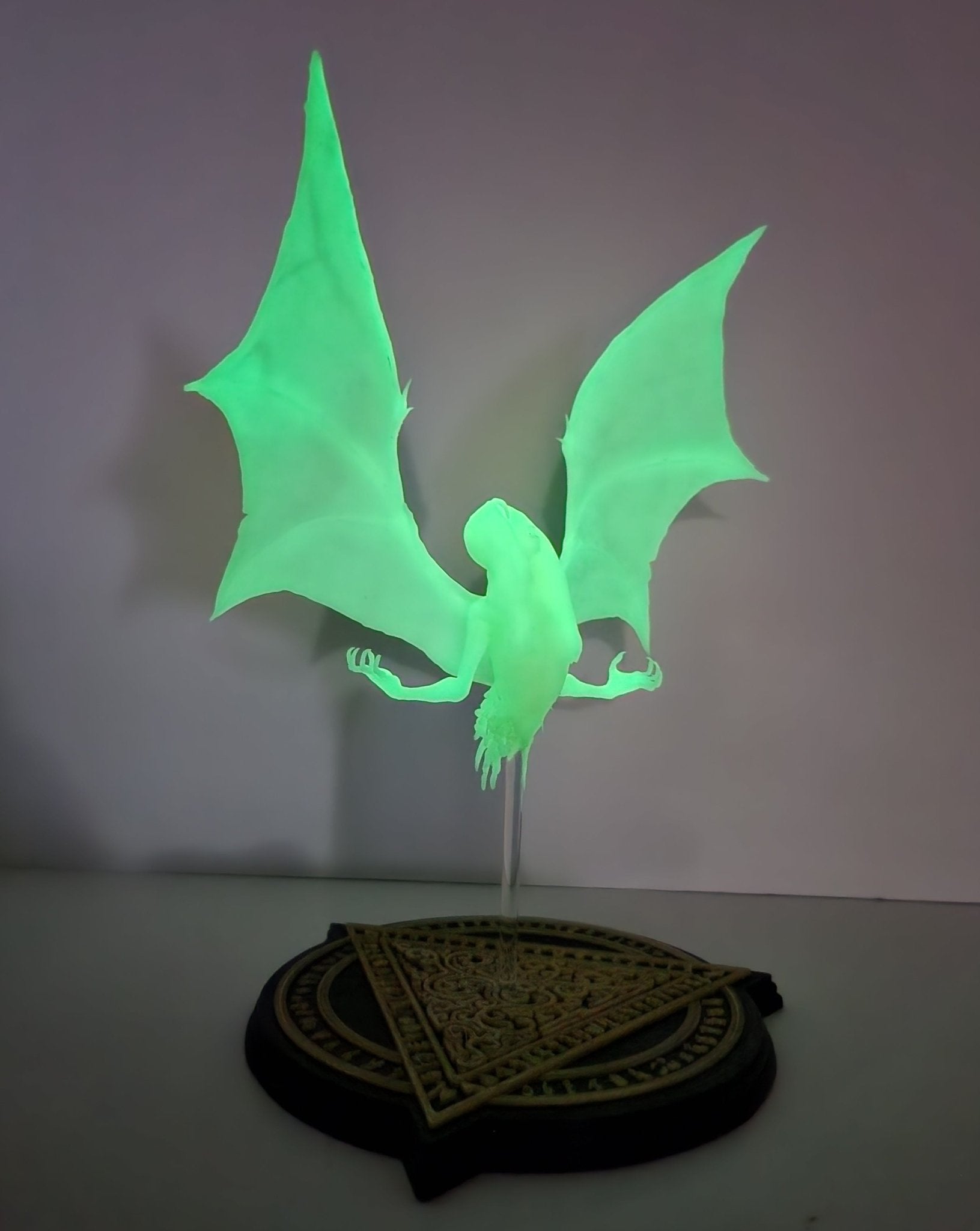 Descend into Darkness with The Baby-Eater: 3D Printed Glow-in-the-Dark Manananggal - Spectral Ink Shop - Figurine -