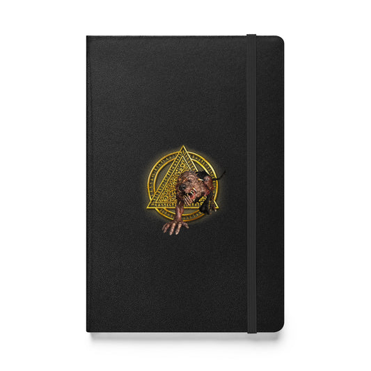 Hardcover bound notebook | The Last Rite | dog monster - Spectral Ink Shop - Notebooks & Notepads -8734435_16952