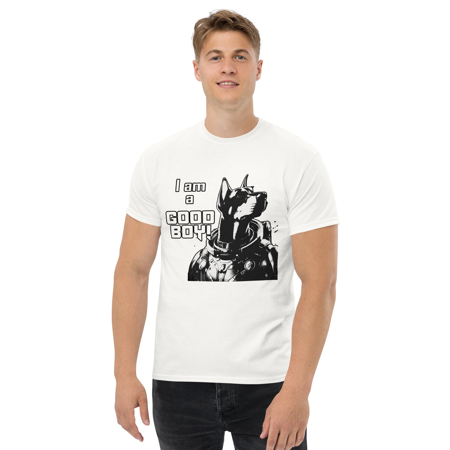 I Am a Good Boy Men's Classic Tee (Light) - Join General Major in Saving the Galaxy! - Spectral Ink Shop - T-Shirt -6203244_11576