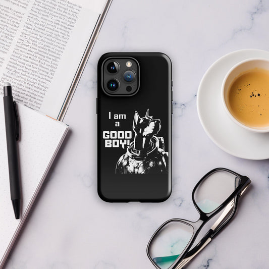 I Am a Good Boy Tough Case (Dark) for iPhone® - Protect Your Phone in Style! - Spectral Ink Shop - Mobile Phone Cases -5505253_17720