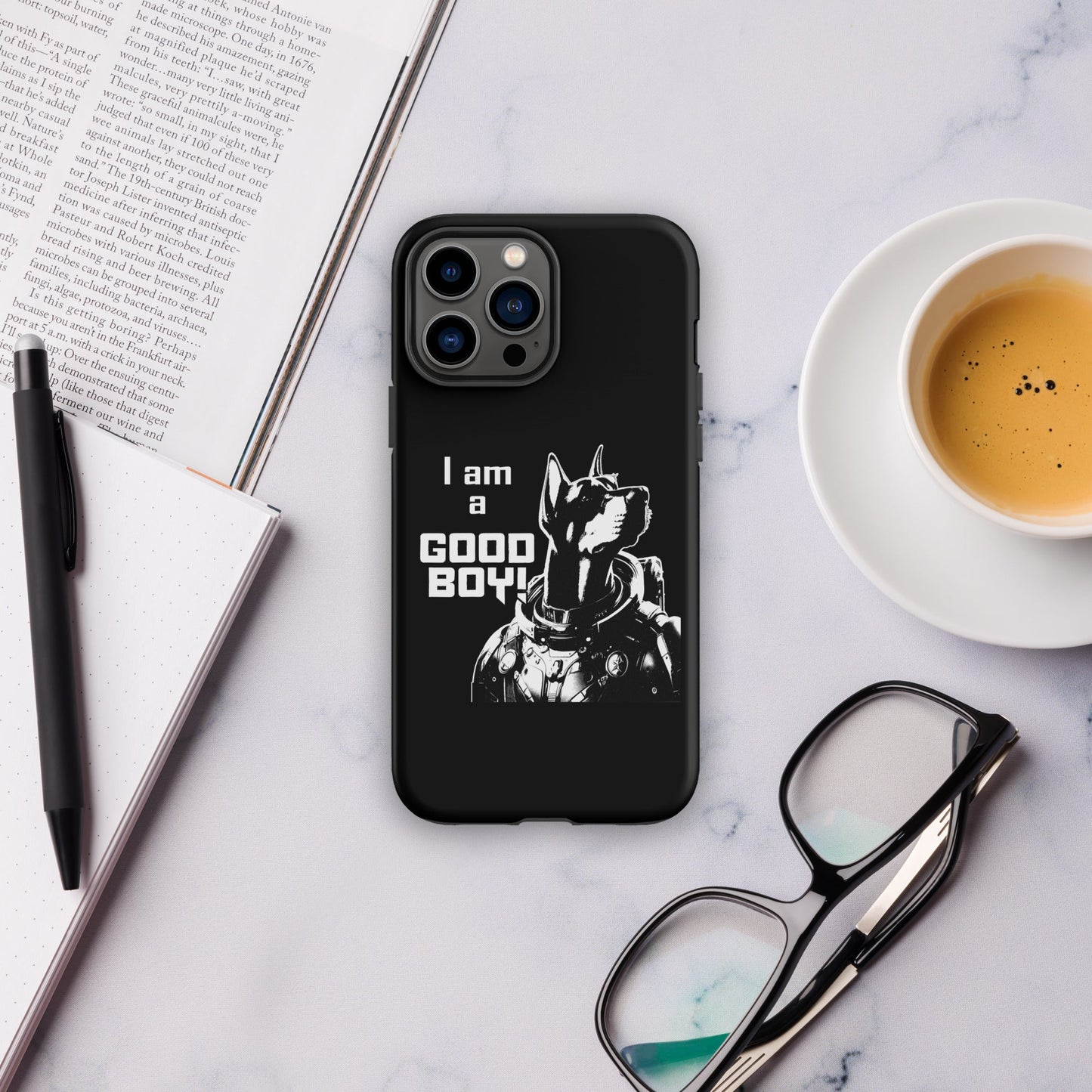 I Am a Good Boy Tough Case (Dark) for iPhone® - Protect Your Phone in Style! - Spectral Ink Shop - Mobile Phone Cases -5505253_15402