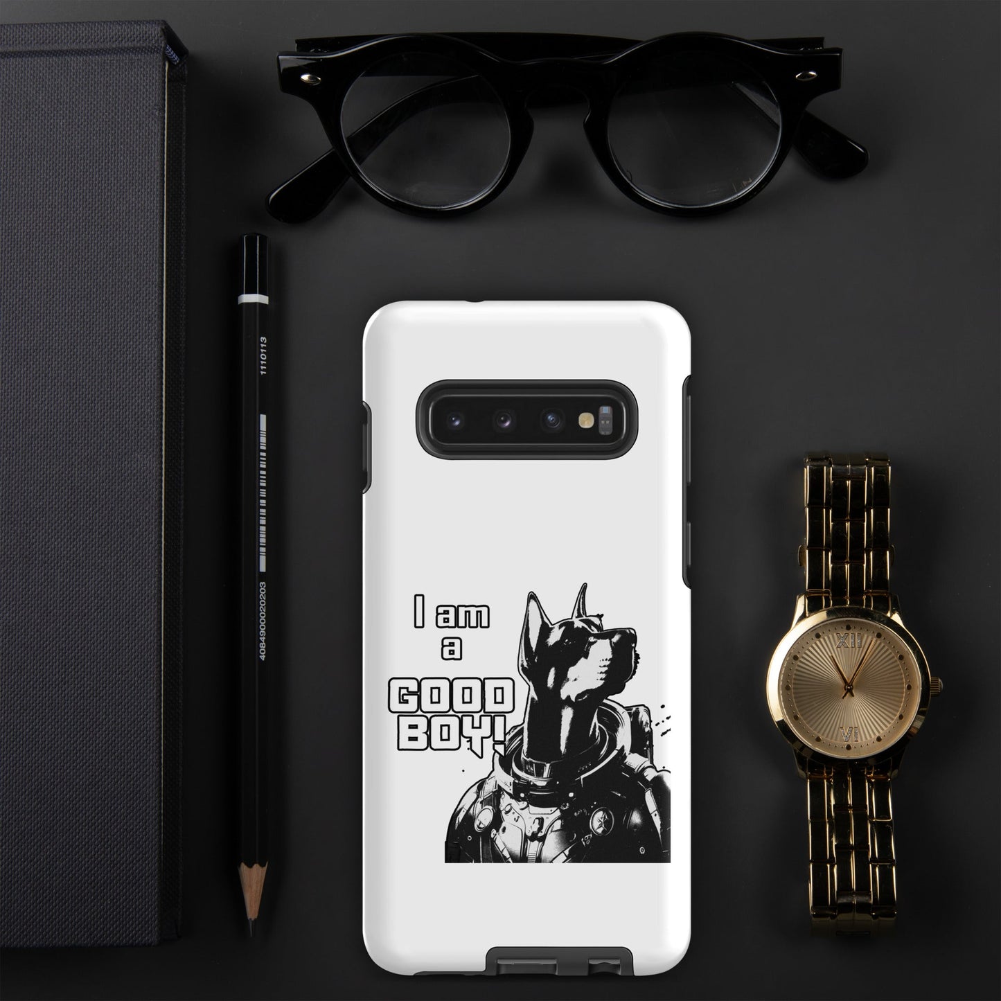 I Am a Good Boy Tough Case (Light) for Samsung® - Protect Your Phone with General Major! - Spectral Ink Shop - Mobile Phone Cases -3111370_16972